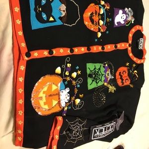 Berek Halloween cardigan